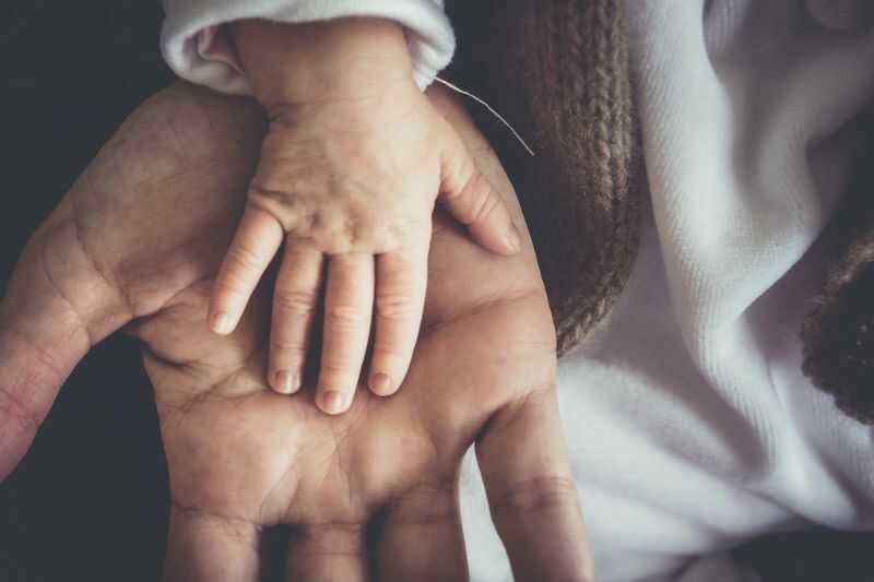 A Parent And A Childs Hands