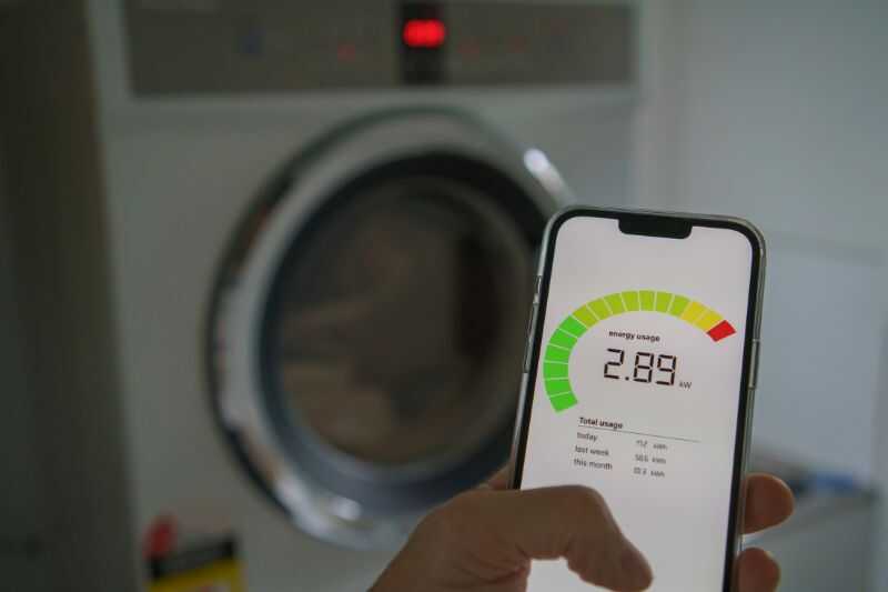 An Energy Consumption App On A Phone