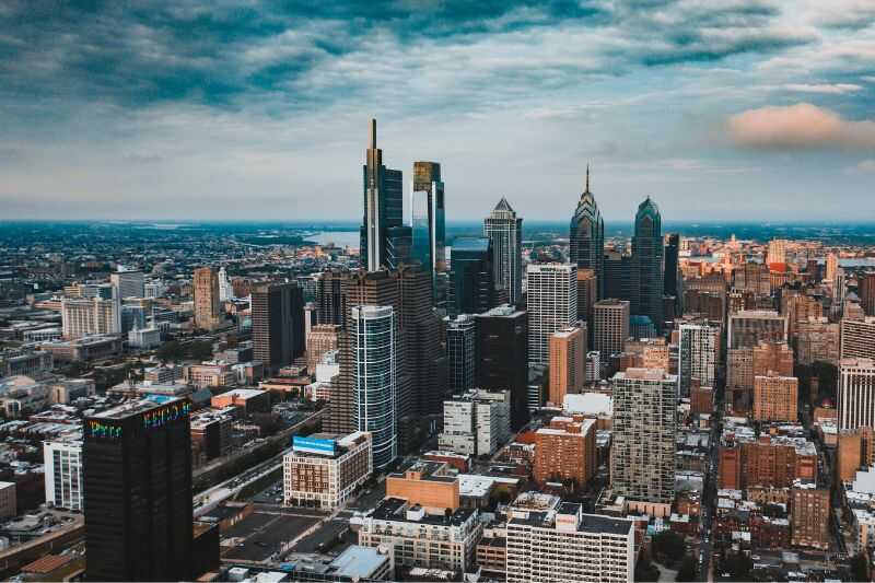 A Cityscape Of Skyscrapers